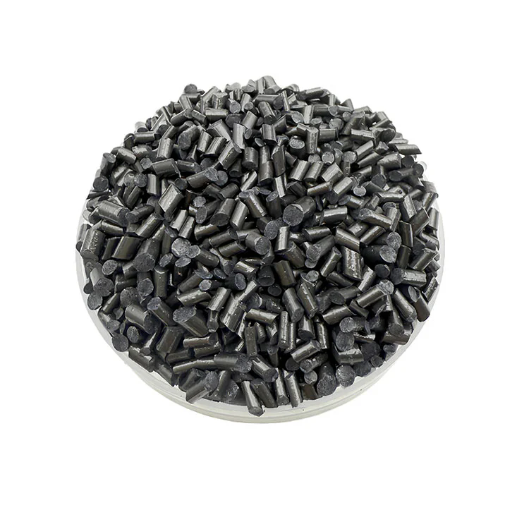 Como são produzidos e usados ​​os pellets de polímero PS preto reciclado?