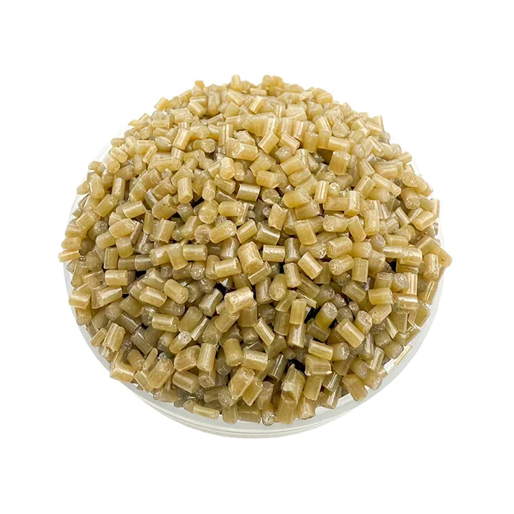 Recycled Brown PS Polymer Pellet