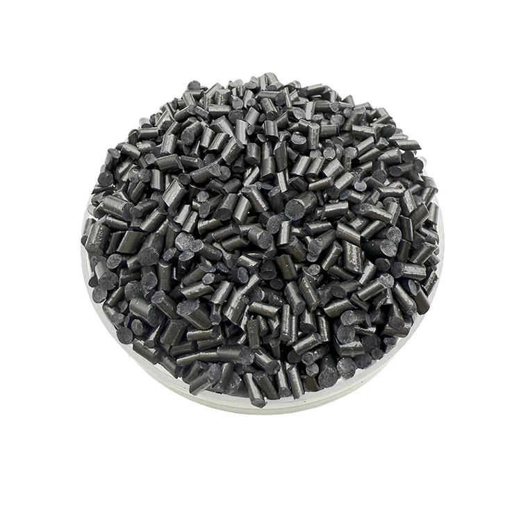 Material de resina PS preta reciclada